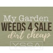 My garden weeds 4 sale dirt cheap