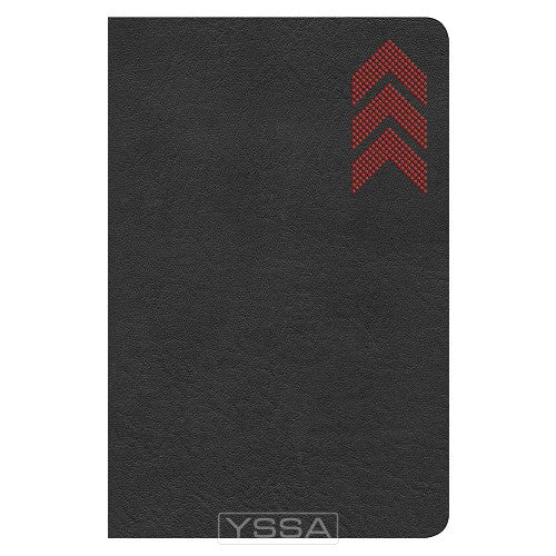 In-the-go bible, charcoal arrow