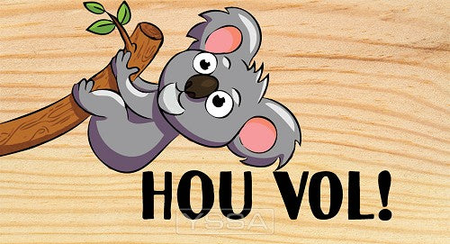 Koala. Hou vol!