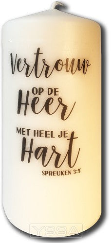 Vertrouw op de Heer met heel je hart