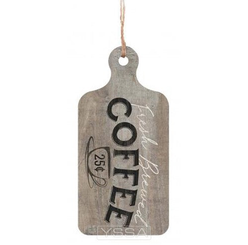Fresh brewed coffee