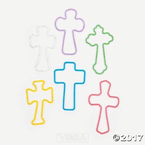 Fun bands - Cross shaped - Set of 12