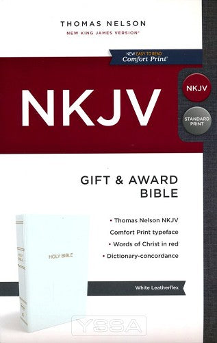 Gift & Award Bible - White-flex