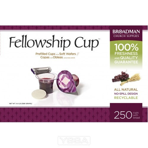 Fellowship Cups (250) Prefil Wafer&Juice