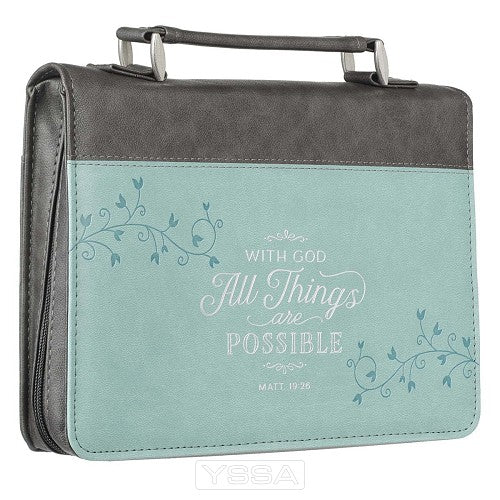 With God all things - LuxLeather