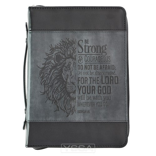 Be strong and courageous - LuxLeather