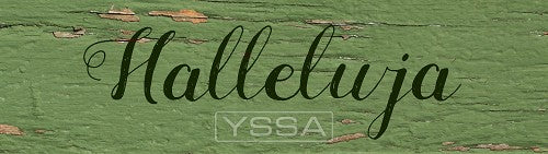 Halleluja - 15 x 4 x 1,3 cm