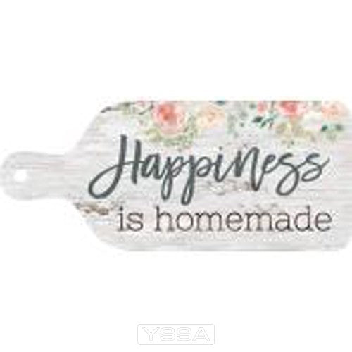 Happiness is homemade - Bread plate