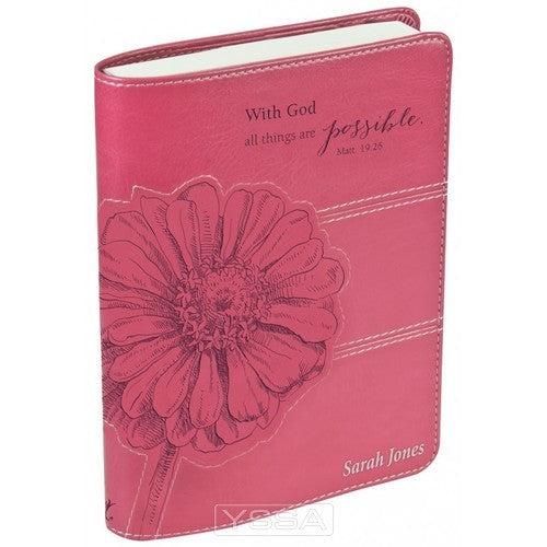 With God all things are possible - Pink