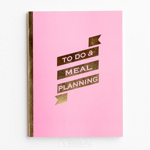 To Do and Meal planning - 80 pages