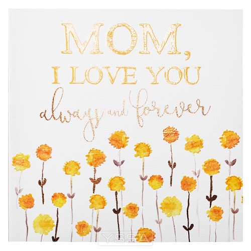 Mom, I love you always and forever