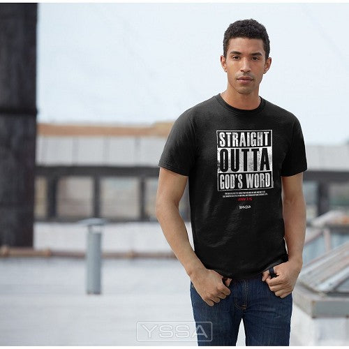 Straight outta God's word - Black