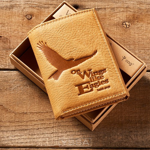 On wings like eagles - Embossed