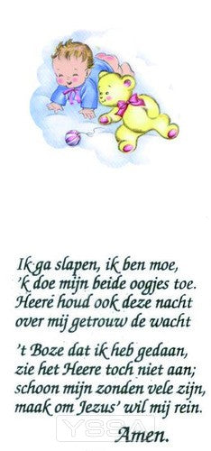 Ik ga slapen ik ben moe