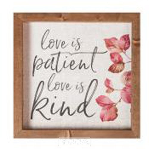 Love is patient love is kind