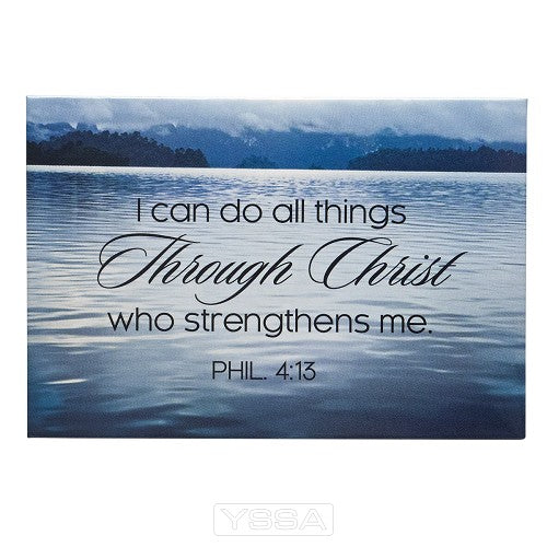 I can do all things through Christ