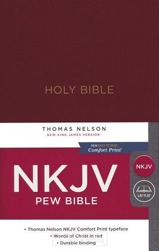 Pew Bible - Burgundy