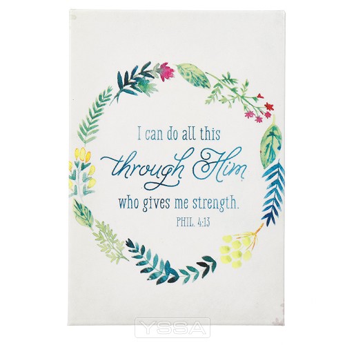 I can do all this through Him